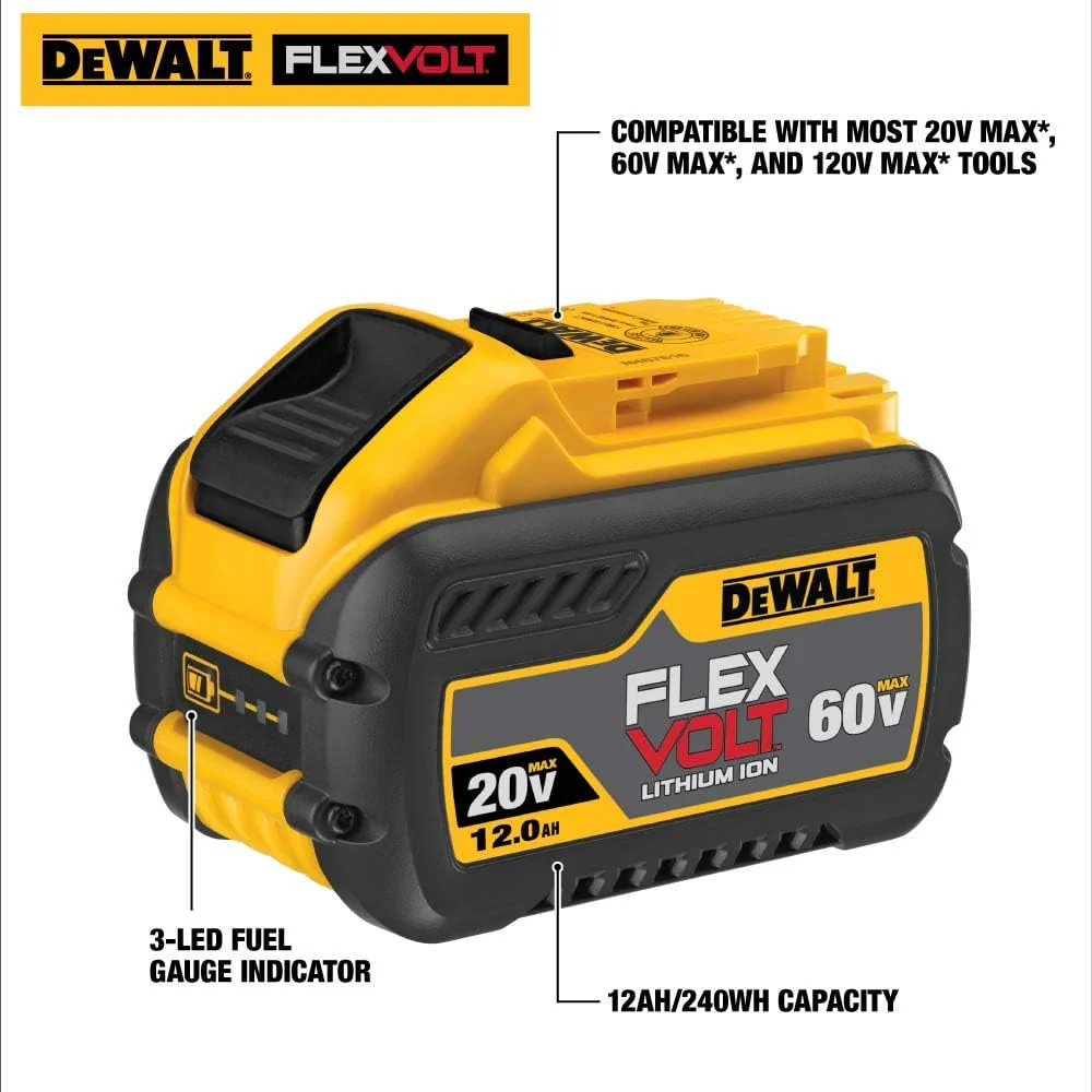DeWALT DCB612 20V MAX FlexVolt 12.0Ah Battery - Image 3
