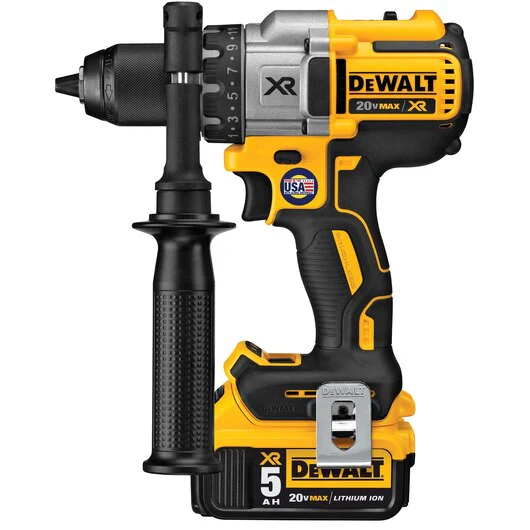 DeWALT (DCD991P2) 20V MAX XR Lithium-Ion Brushless Premium 3-Speed Drill / Driver Kit - Image 2