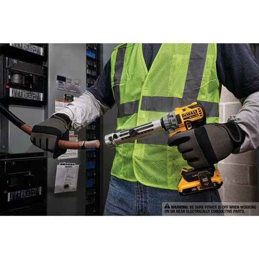 DeWALT 20V DCE151TD1 MAX Cordless Cable Stripper Kit - Image 4