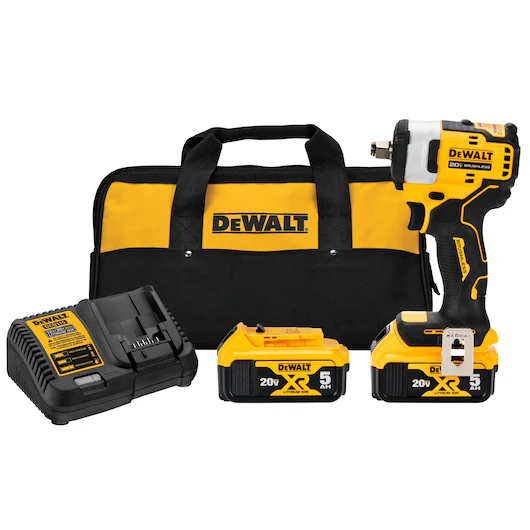 DeWALT 1/2 In. (DCF911P2) Cordless Impact Wrench with Hog Ring Anvil Kit