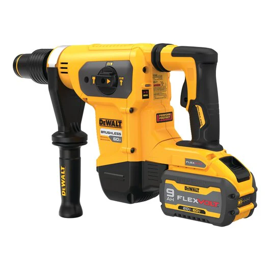 DeWALT (DCH481X2) 60V MAX Combination Hammer Kit 1-9/16 In. (40mm) SDS - Image 4