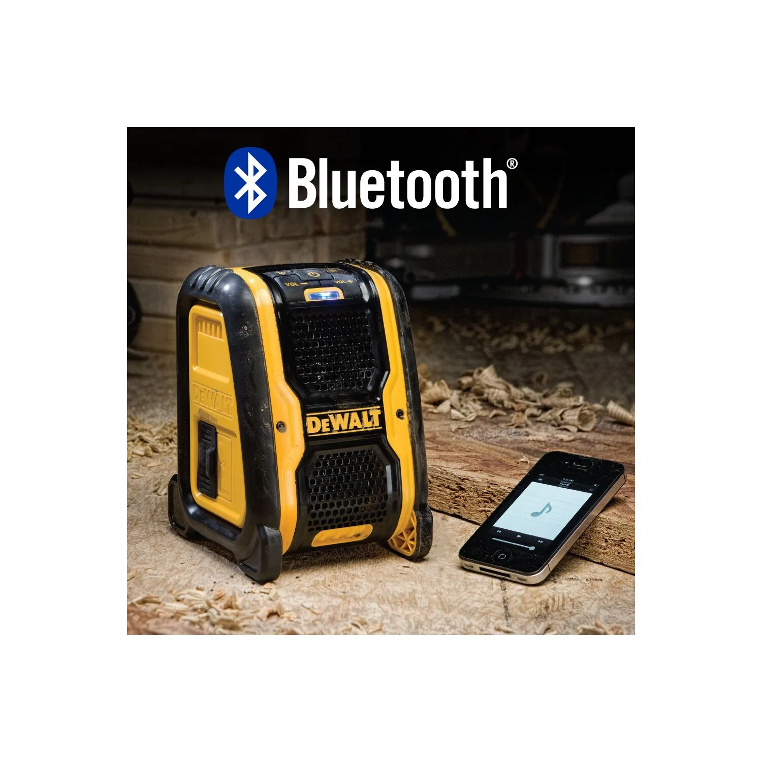 DeWALT Jobsite Bluetooth Speaker - Image 4