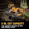 DEWALT DCS374B 20V MAX Portable Bandsaw (Bare Tool) - Image 4
