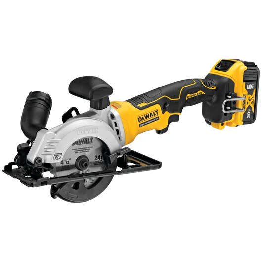 DeWALT (DCS571P1) ATOMIC 20V MAX Brushless 4-1/2 In. Cordless Circular Saw Kit - Image 3