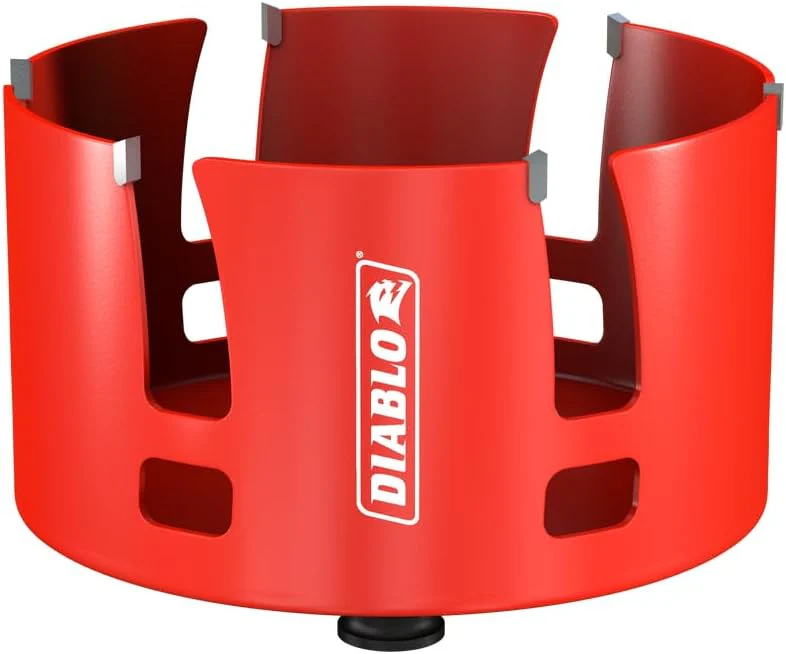 Diablo Demo Demon Carbide Teeth Rough - In Hole Saw - Compatible with SnapLock Plus Mandrel System - 4-5/8" Diameter, 2-3/8" Length - DHS4625CTR - Image 2
