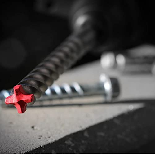 Diablo by Freud DMAPL4030 3/16 in. x 2 in. x 4 in. Rebar Demon SDS-Plus 4-Cutter Full Carbide Head Hammer Bit - Image 4