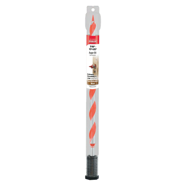 Diablo DAG3090 7/8" x 17-1/2" Auger Bit for Wood & Nail-Embedded Wood - Image 2