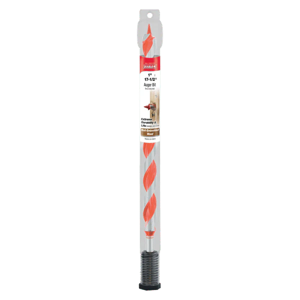 Diablo DAG3100 15/16" x 17-1/2" Auger Bit for Wood & Nail-Embedded Wood - Image 2