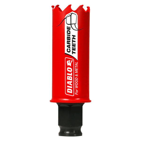 Diablo DHS1063CT 1-1/16in (27mm) Carbide-Tip Wood & Metal Holesaw