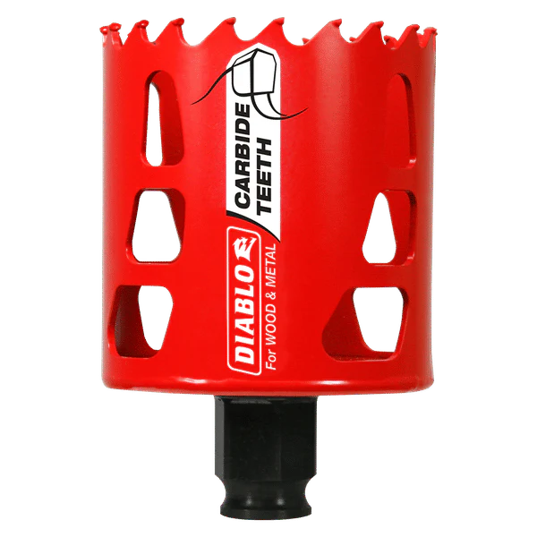 Diablo DHS2375CT 2-3/8 in. Carbide Hole Saw with 2-3/8 in. Cutting Depth