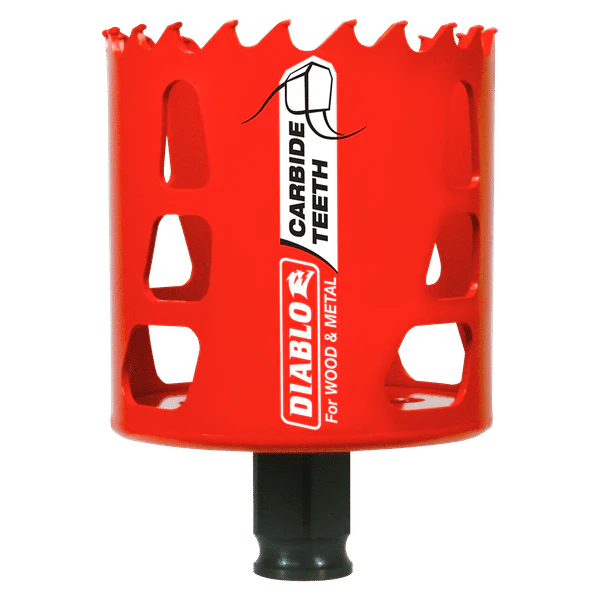 Diablo DHS2563CT 2-9/16 in. Carbide Hole Saw with 2-3/8 in. Cutting Depth