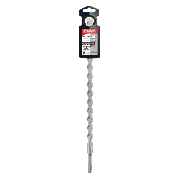 Diablo DMAPL2470 3/4" x 16" x 18" SDS-Plus 2-Cutter Carbide-Tipped Hammer Drill Bit - Image 2