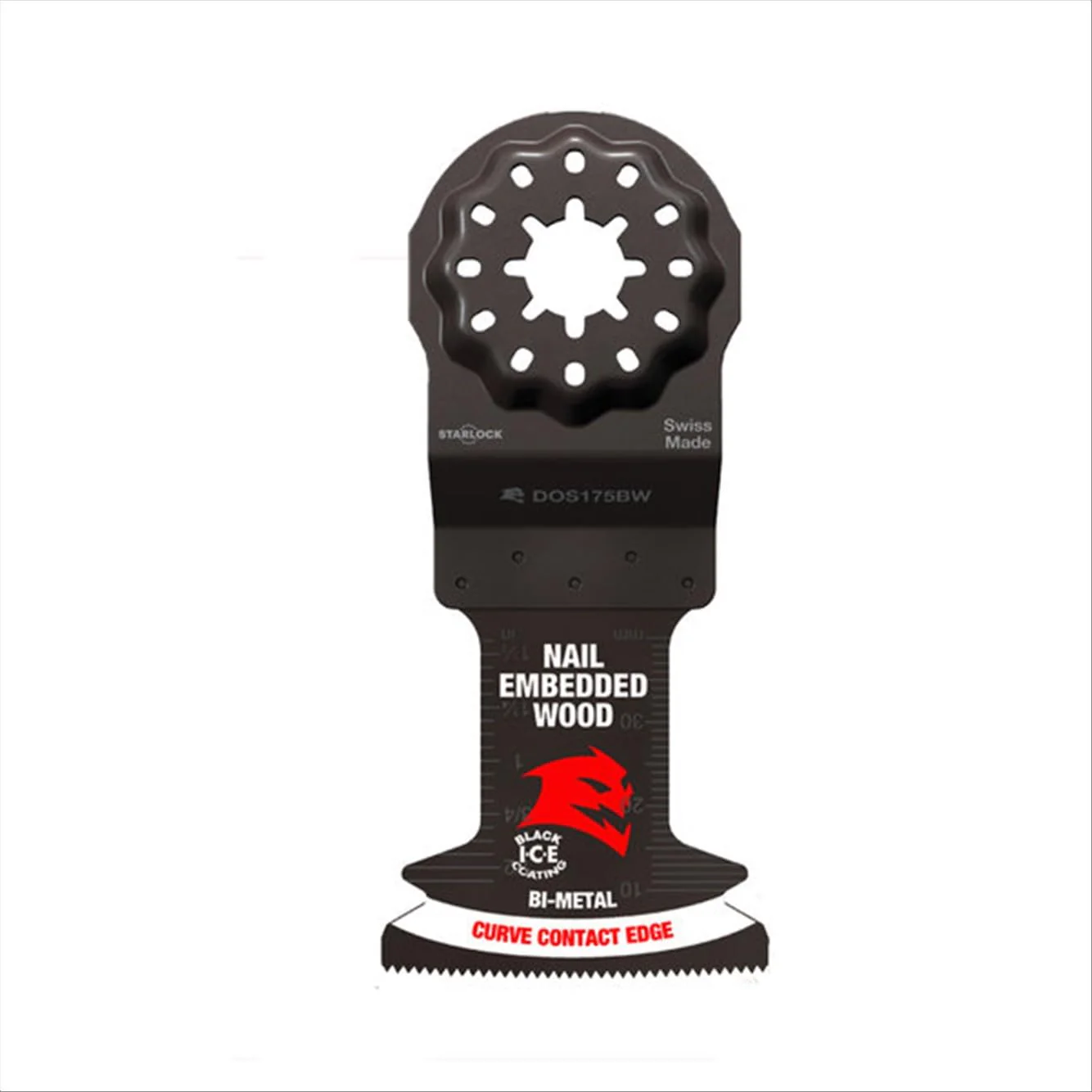 Diablo DOS175JBW10 Diablo Demo Demon 1-3/4" Starlock Bi-Metal Oscillating Blades for Clean Wood (Pack of 10)