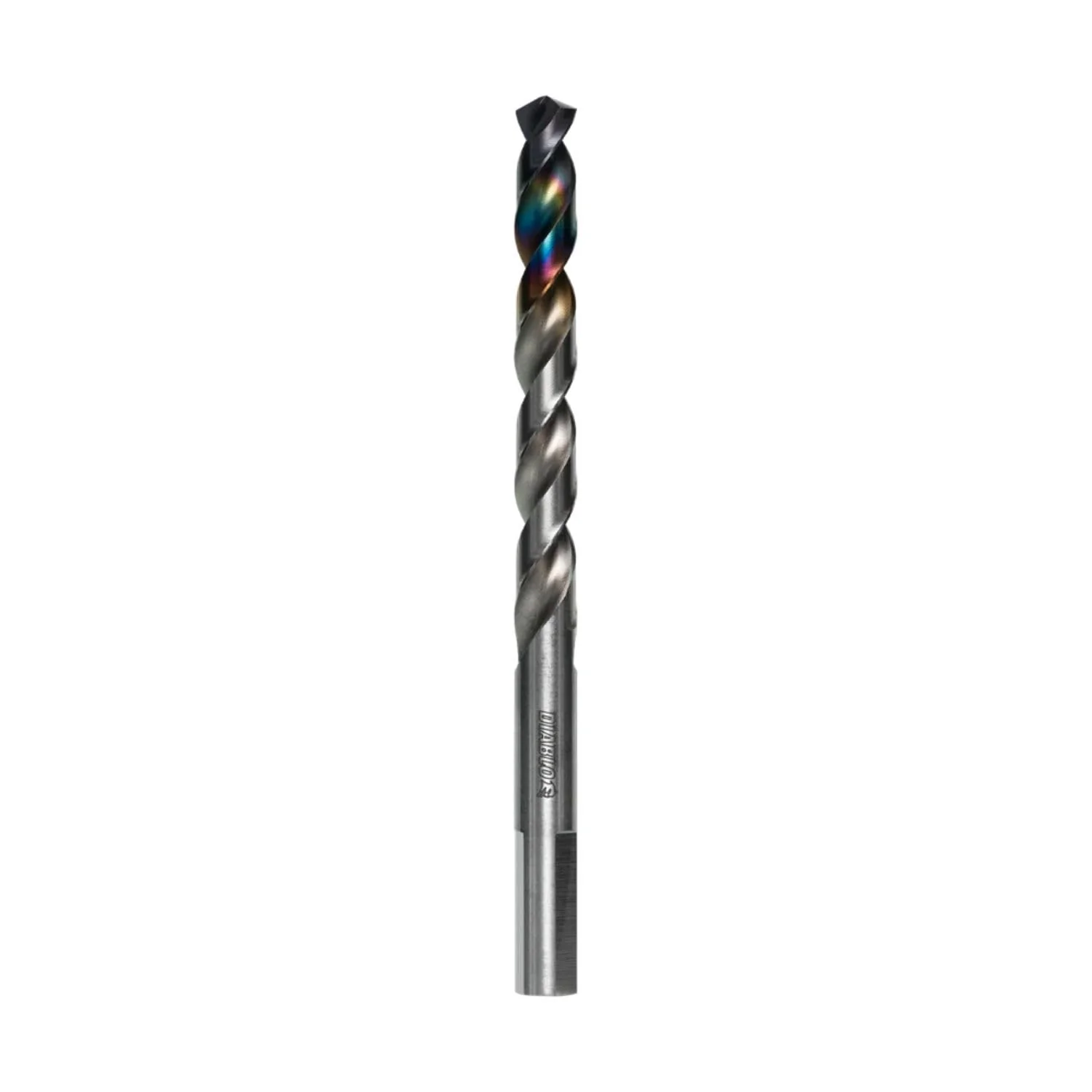 Diablo DMD2164JB Metal Demon Drill Bit with Thermal Shield Protective Coating for Mild, Hardened and Stainless Steel - 4.6" Length, 21/64" Dia., 3-Flats Shank