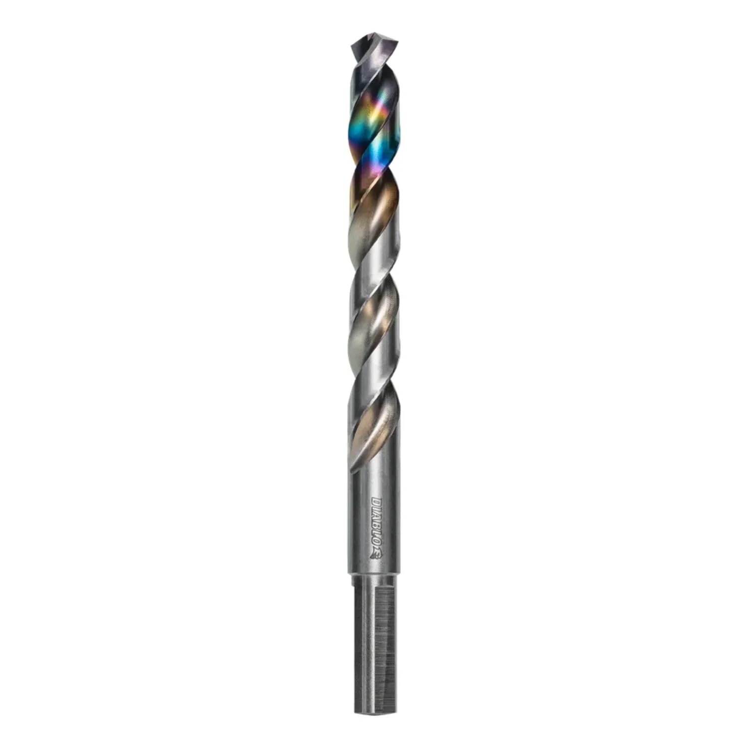 Diablo DMD1332JB Metal Demon Drill Bit with Thermal Shield Protective Coating for Mild, Hardened and Stainless Steel - 5.2" Length, 13/32" Diameter, 3-Flats Shank