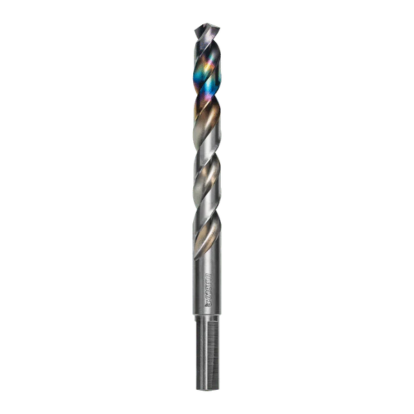 Diablo DMD716JP1 Metal Demon Drill Bit with Thermal Shield Protective Coating for Mild, Hardened and Stainless Steel - 5.6" Length, 7/16" Dia., 3-Flats Reduced Shank