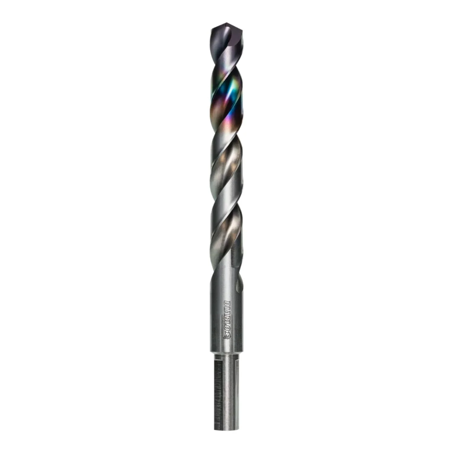 Diablo DMD1532JB Metal Demon Drill Bit with Thermal Shield Protective Coating for Mild, Hardened and Stainless Steel, 5.9" Length, 15/32" Diameter, 3-Flats Shank