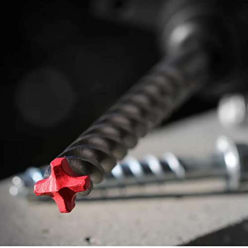 Diablo Rebar Demon SDS-Plus 4-Cutter Full Carbide Head Hammer Drill Bit for Concrete and Reinforced Materials - 3/4" Diameter, 10" Length, 8" Working Length - DMAPL4250 - Image 5