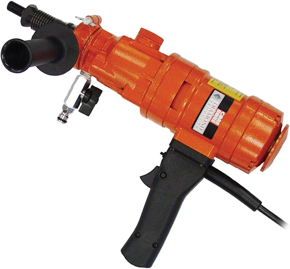 Diamond Weka DK12 Hand Held Drill Motor - 14 Amp (110V) 3-Speed (Slip Clutch) with Thermal Protective Switch - Image 2