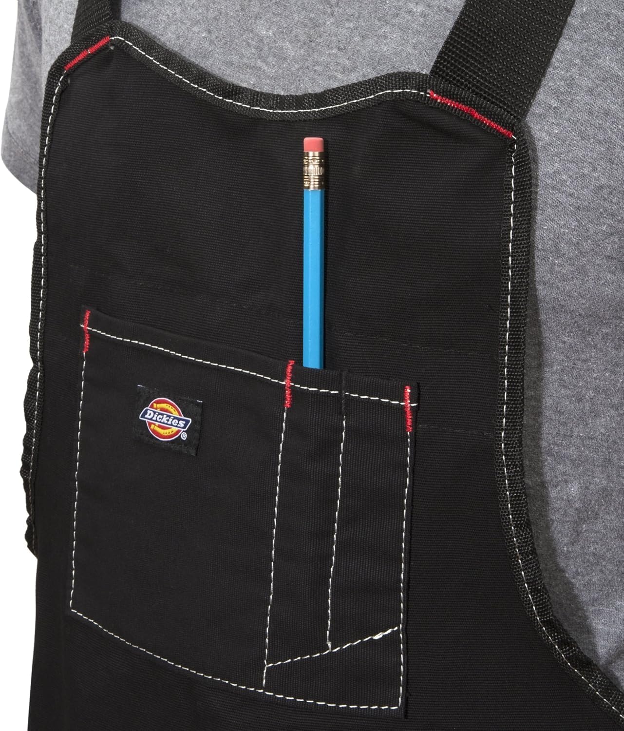 Dickies 57081 16-Pocket Workshop Bib Apron, Durable Canvas Construction, Reinforced Edges, Adjustable Belt - Image 3