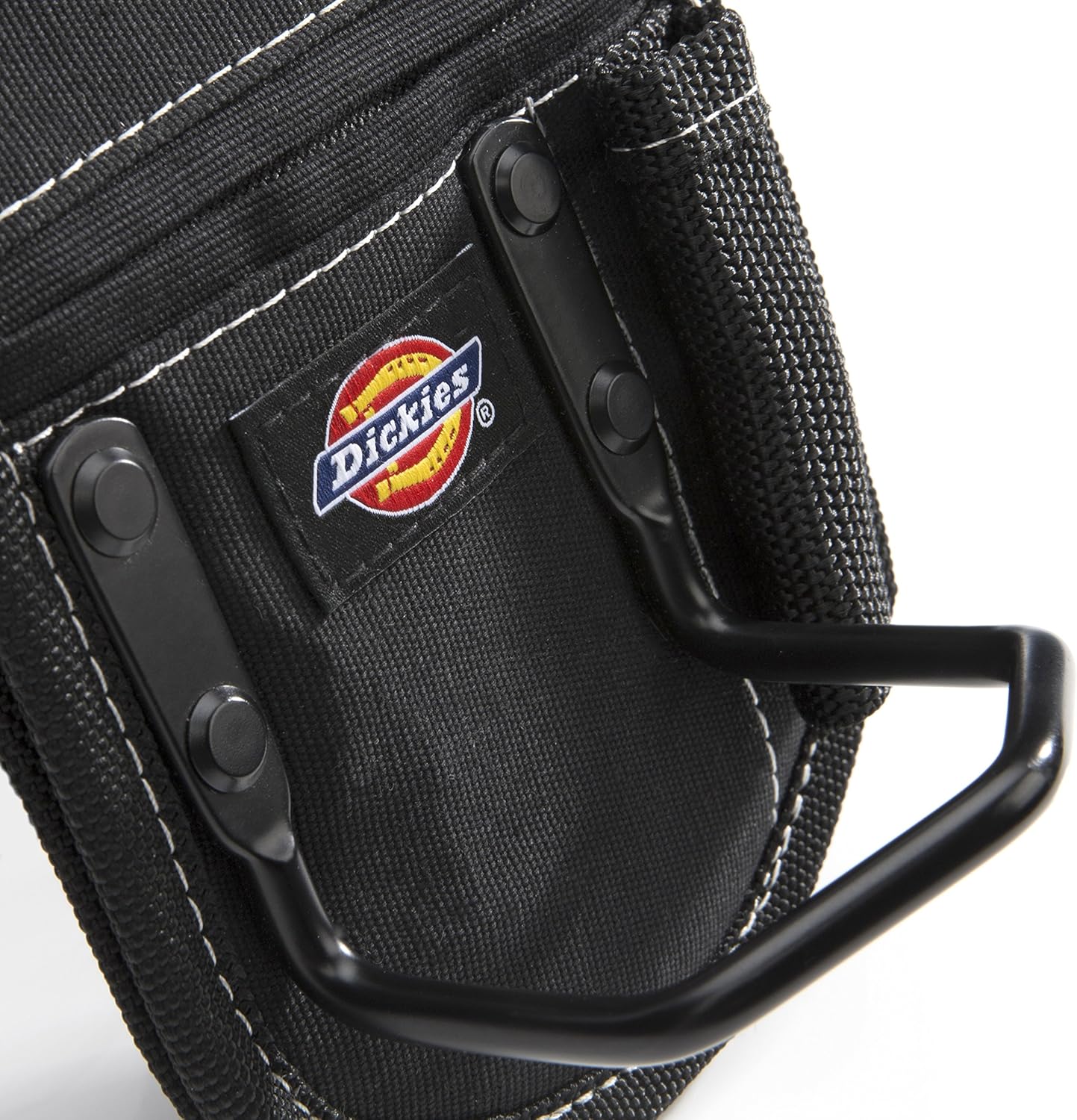 Dickies 57071 2-Compartment Hammer Holder for Tool and Work Belts, Durable Canvas, Includes Tool Loop and Pocket, Fits up to 4.5-inch Belts - Image 2