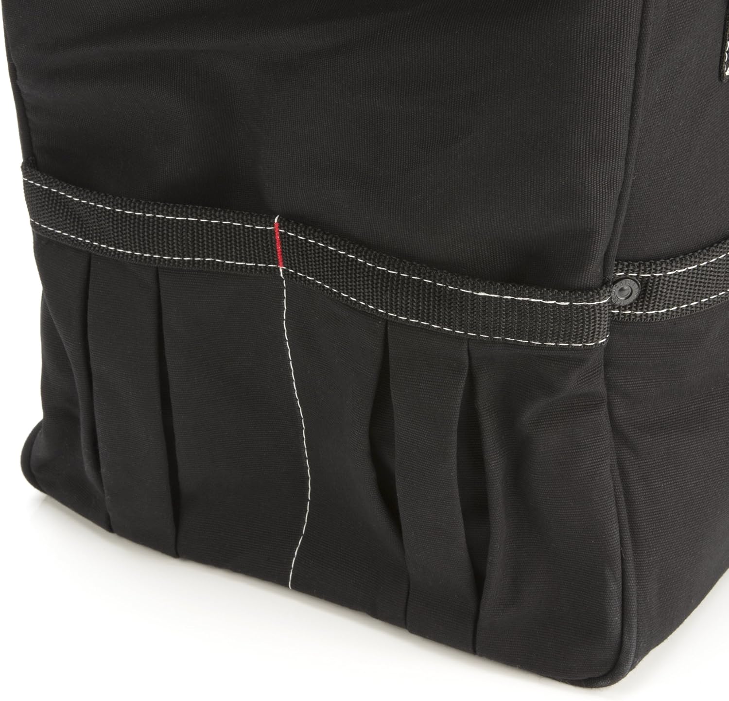 Dickies 57087 20-Inch Durable Canvas Work Bag for Painters, Carpenters, and Builders, Heavy-Duty Zipper, Reinforced Handles, Exterior Pockets, Shoulder Strap - Image 4