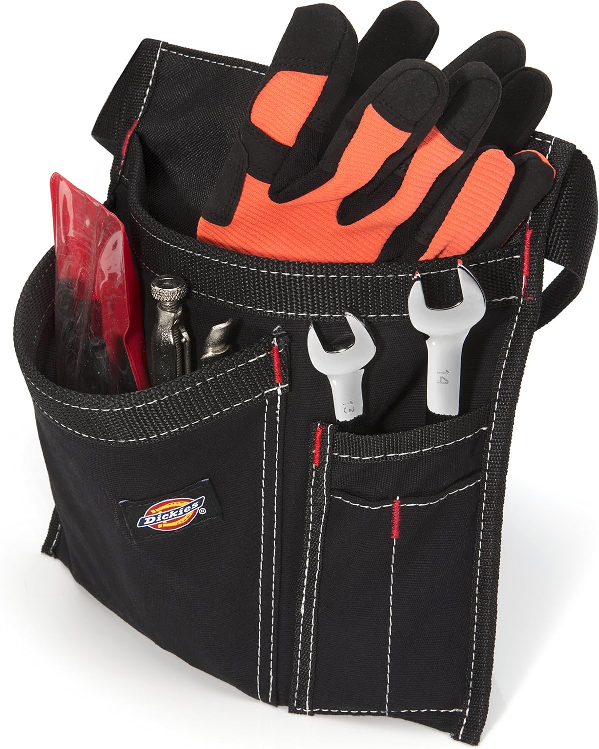 Dickies 57080 5-Pocket Single Side Tool Belt Pouch/Work Apron, Durable Canvas Construction, Adjustable Belt for Custom Fit - Image 2