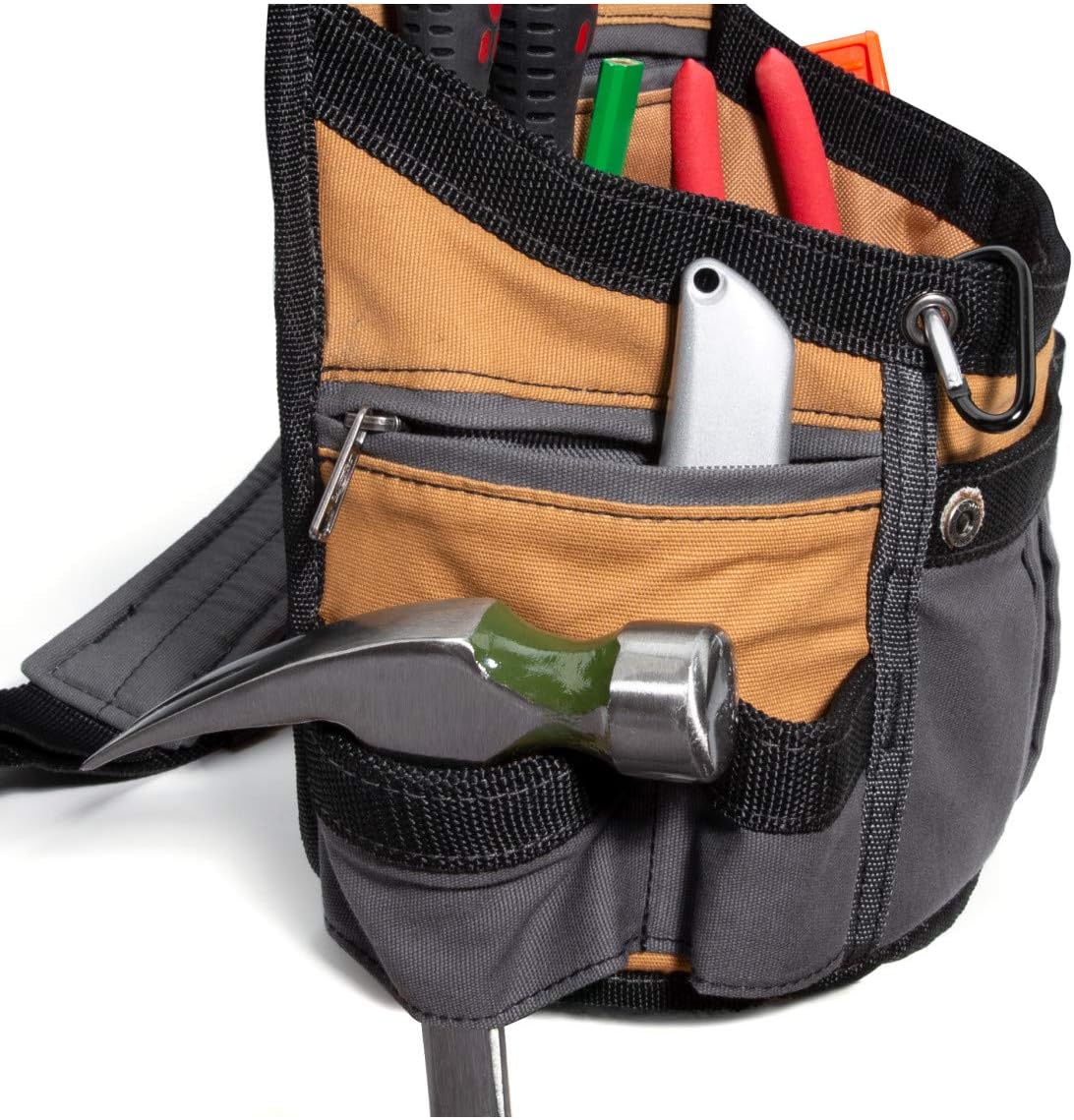 Dickies 57000 8-Pocket Padded Tool Belt/Utility Pouch, Adjustable 3-Inch Belt, Durable Canvas Construction - Image 3