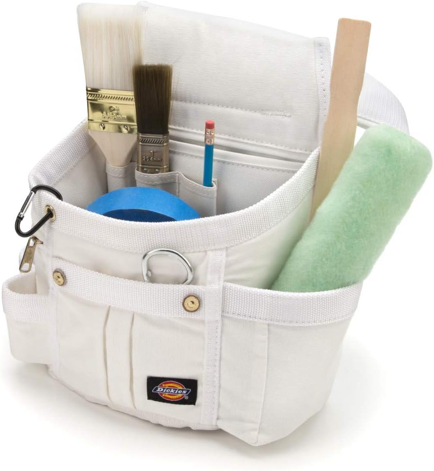 Dickies 57053 8-Pocket Padded Tool Belt/Utility Pouch for Painters, Carpenters, and Builders, Adjustable 3-Inch Belt, Durable Canvas Construction - Image 2
