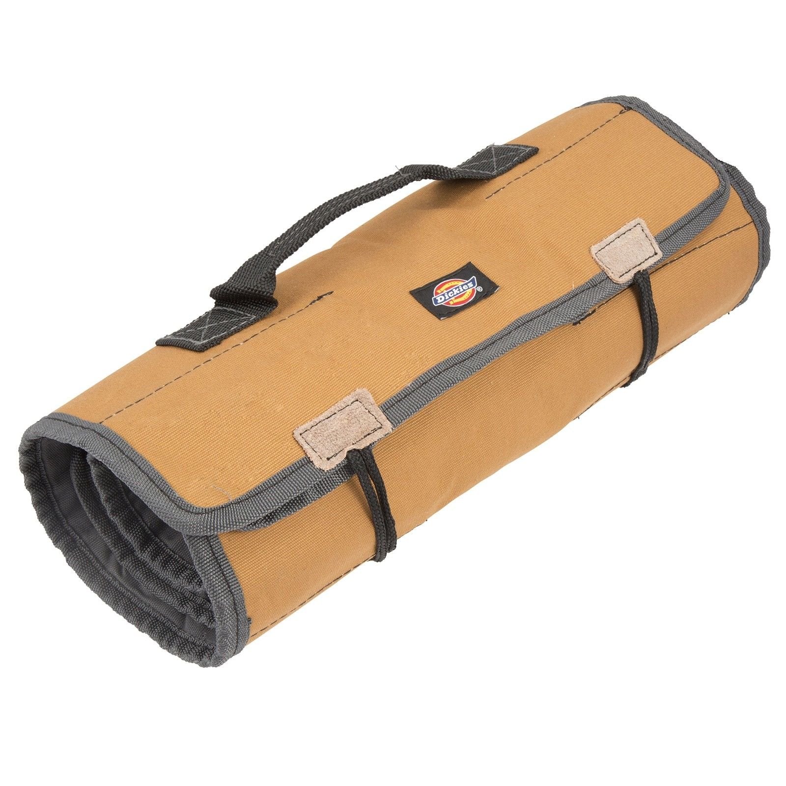 Dickies 57006 Large Wrench/Screwdriver Organizer Roll for Mechanics, 23 Tool Pockets, Durable Canvas Construction, 26 in. x 14.25 in. Unrolled