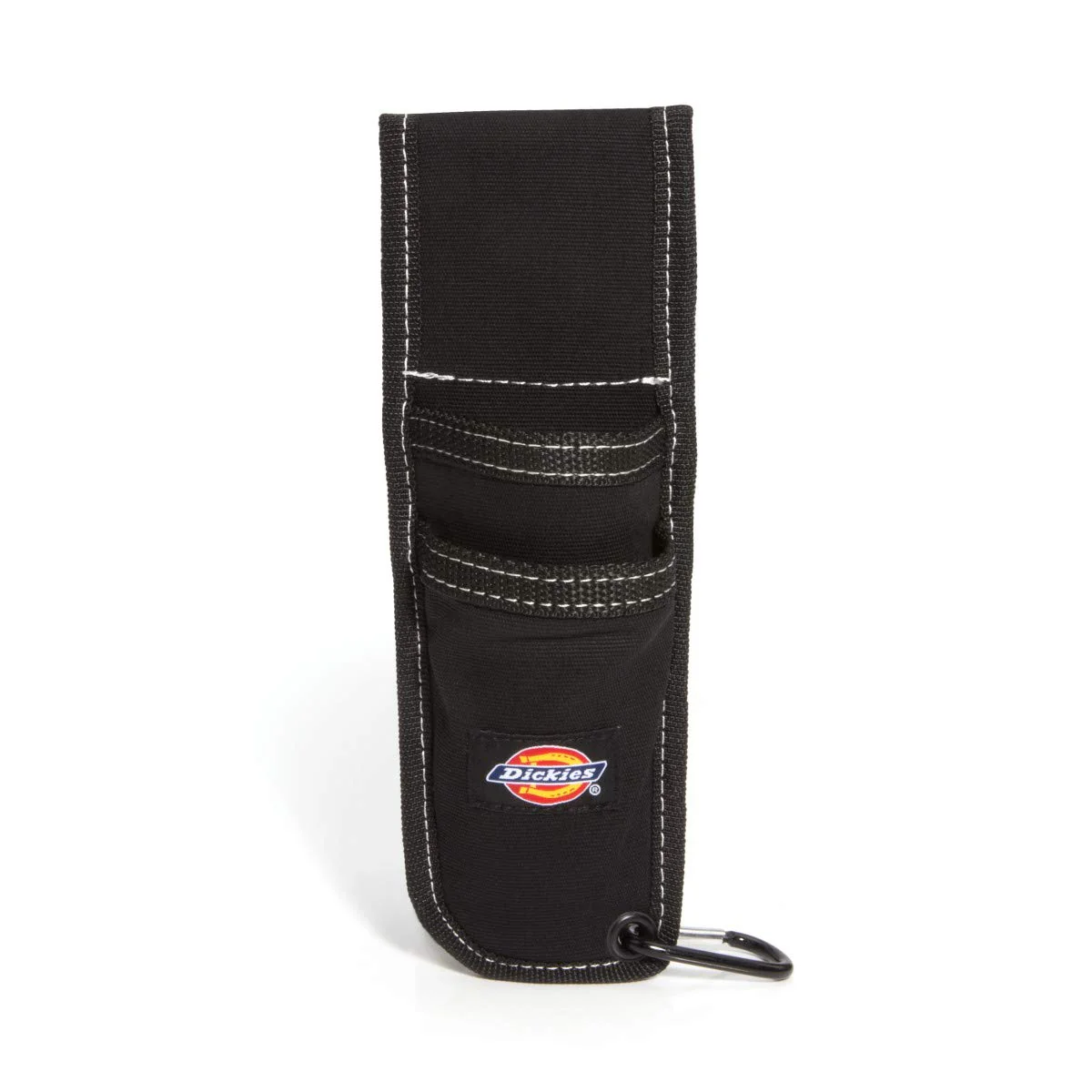 Dickies 57064 Utility Knife Sheath for Belt, Durable Canvas with PVC Cut-Resistant Sheath Lining, 2-inch Belt Loop, Black