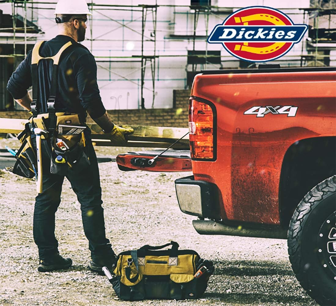 Dickies 57064 Utility Knife Sheath for Belt, Durable Canvas with PVC Cut-Resistant Sheath Lining, 2-inch Belt Loop, Black - Image 6