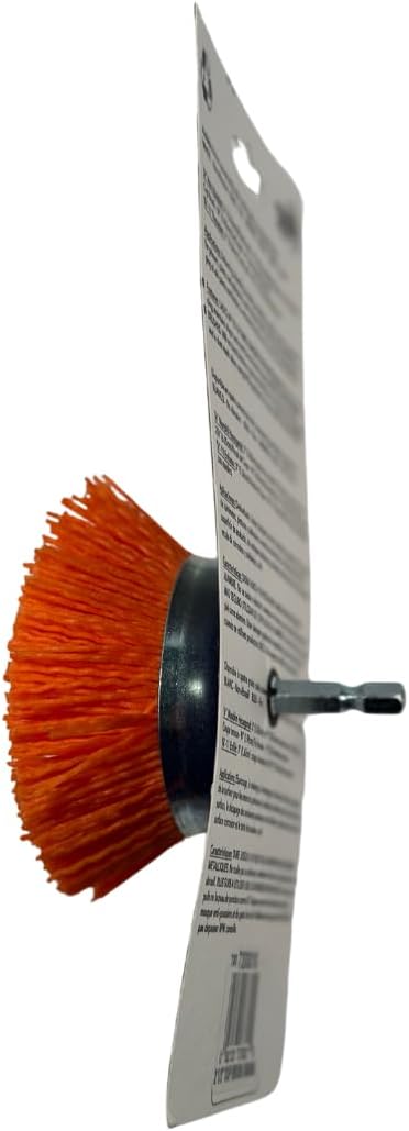 Dico 541-780-21/2 Nyalox Cup Brush 21/2-Inch Orange 120 Grit - Image 2