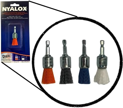 Dico 541-787-3/4 Nyalox End Brush 3/4-Inch Blue 240 Grit - Image 3