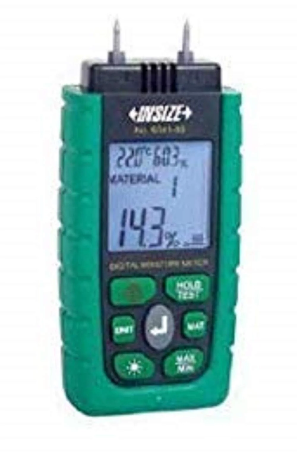 INSIZE 9341-50 Digital Moisture Meter, Measuring Depth 0~1.97"