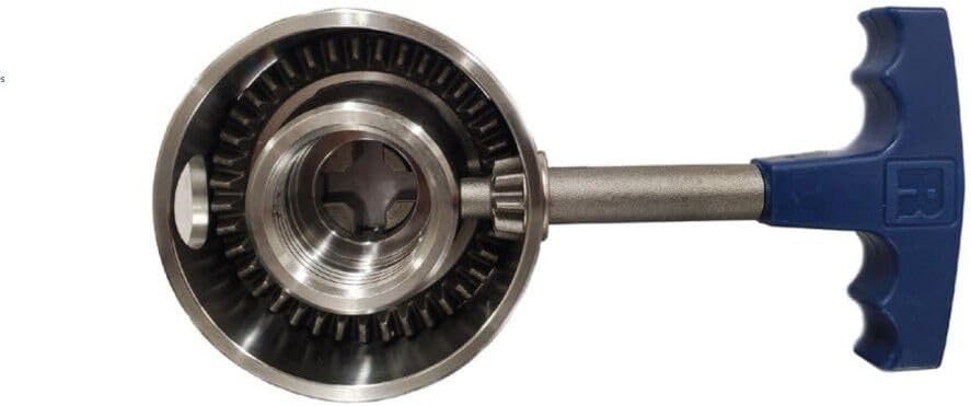 Rikon 71-103 Z3 Chuck, 50mm Jaw, Woodscrew and Chuck Key-Direct Thread 1″ x 8 TPI - Image 2