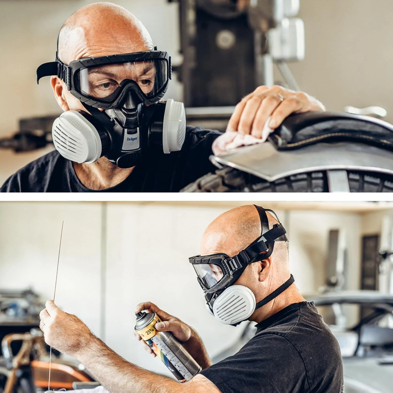 Dräger Safety Glasses X-pect 4800 | Anti-Fog & Anti-Scratch Safety Goggles with Double Screen - Image 6