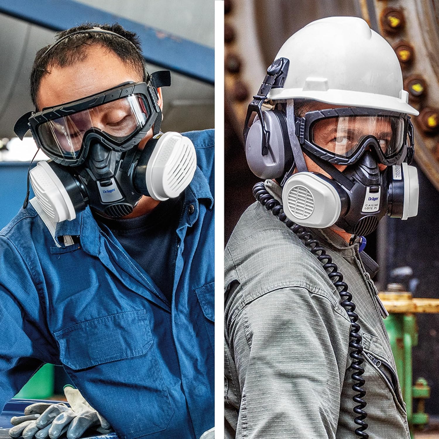Dräger Safety Glasses X-pect 4800 | Anti-Fog & Anti-Scratch Safety Goggles with Double Screen - Image 7