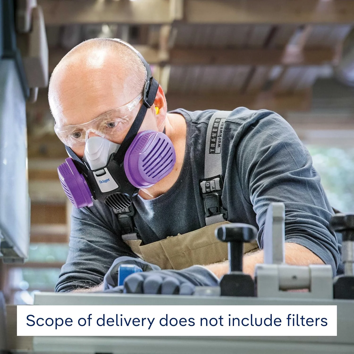 Dräger X-plore 3300 Half-Face Respirator Mask, NIOSH Approved - Image 7