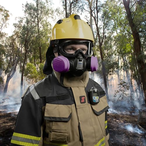 Dräger X-plore 3500 Respirator Mask Multi-Gas/P100 Combination Cartridge (OV/AG/HF/FM/CD/AM/MA/HS/P100) NIOSH-certified Half-Mask for Painting, Chemicals, Construction - Image 8