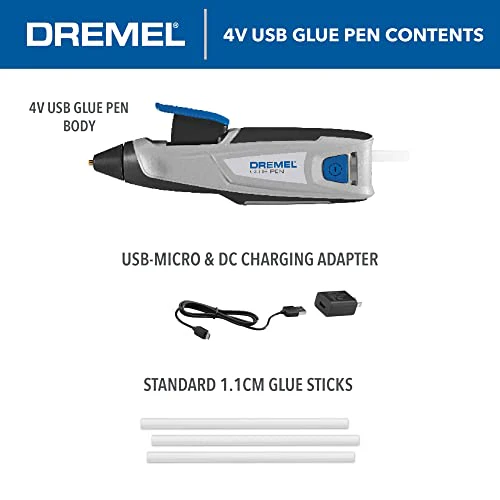 Dremel 4V Cordless USB Rechargeable Hot Glue Pen - Image 13