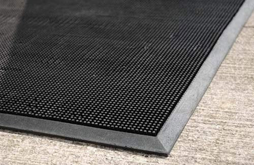 Durable Corporation-396S2432 Heavy Duty Rubber Fingertip Outdoor Entrance Mat, 24" x 32", Black - Image 7