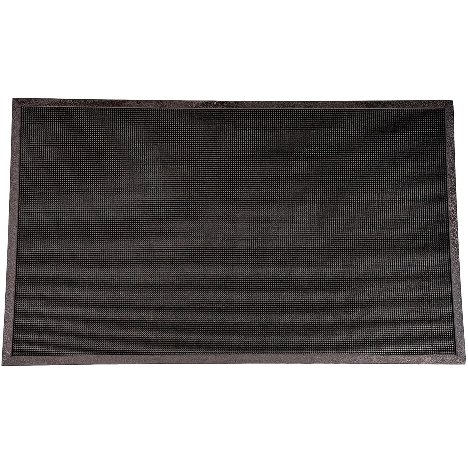 Durable Corporation-396S3672 Heavy Duty Rubber Fingertip Outdoor Entrance Mat, 36" x 72", Black 36" x 72" Mat - Image 4