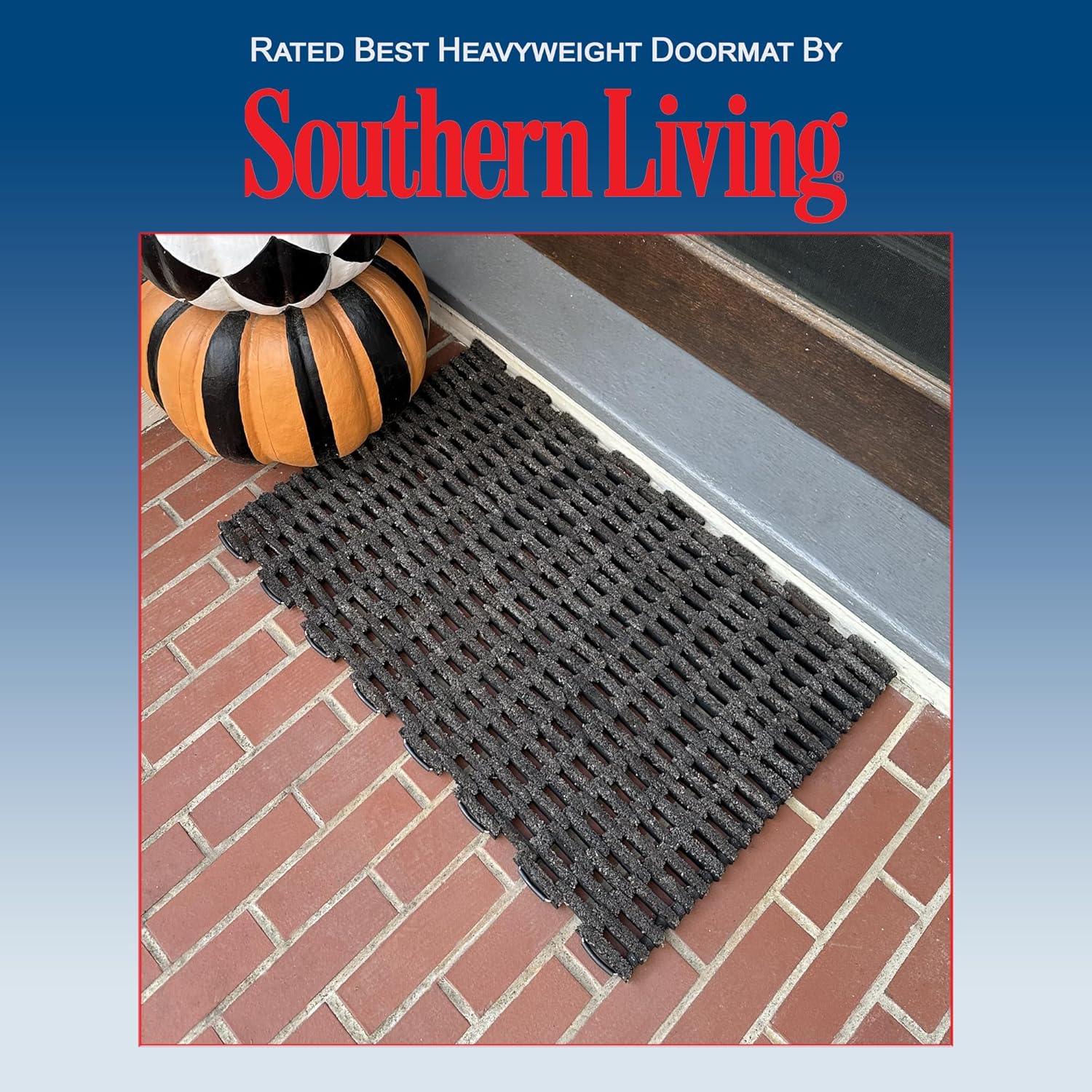 Durable Corporation 400S2030 Dura-Rug Recycled Fabric Tire-Link Outdoor Entrance Mat, 20" x 30" - Image 6