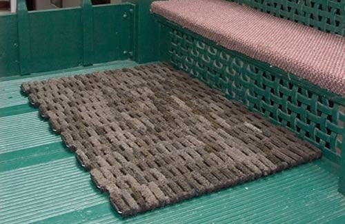 Durable Corporation 400S2030 Dura-Rug Recycled Fabric Tire-Link Outdoor Entrance Mat, 20" x 30" - Image 7