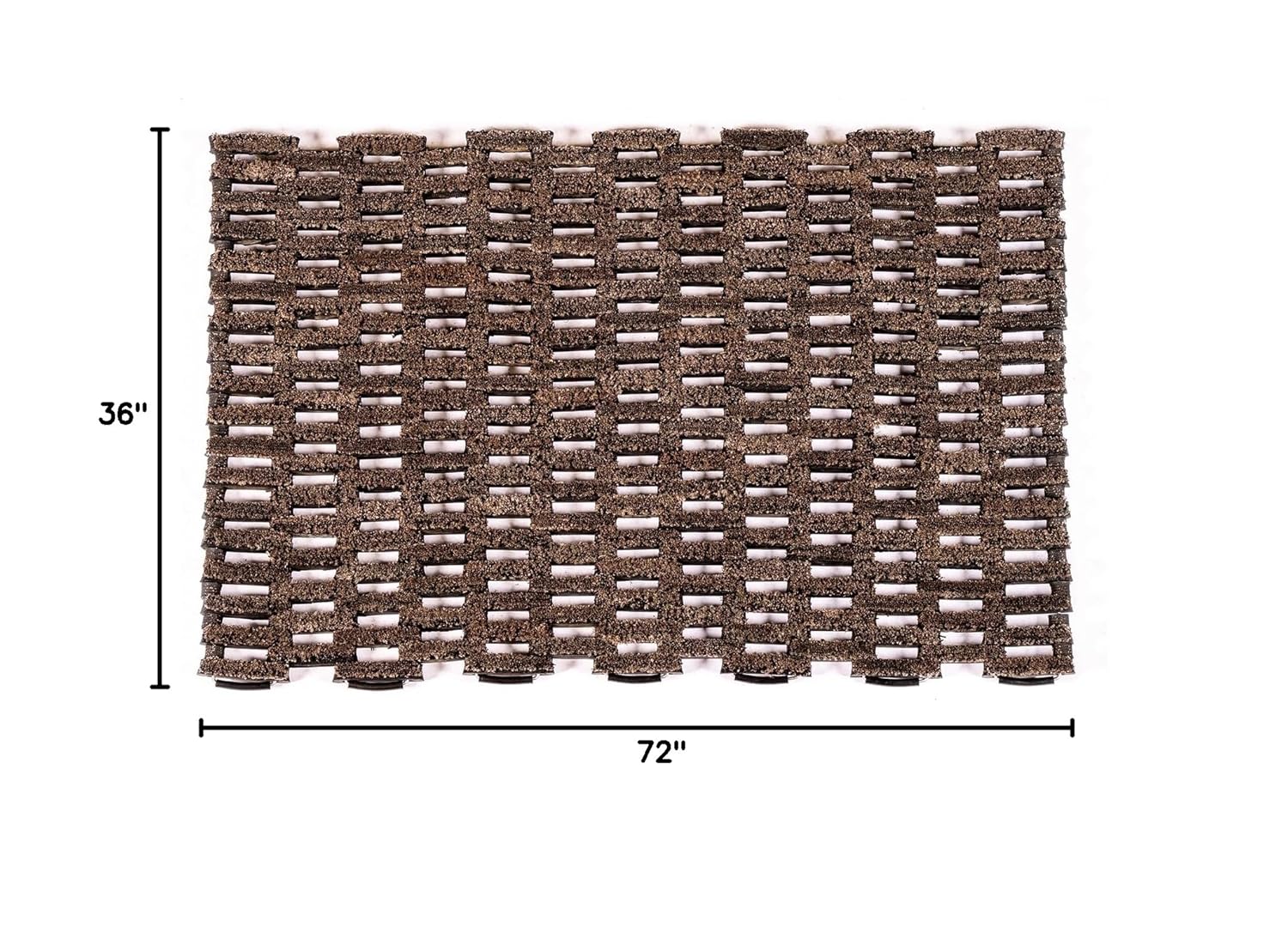 Durable Corporation 400S3672 Dura-Rug Entrance Mat, Earthtone, 36" x 72" - Image 3