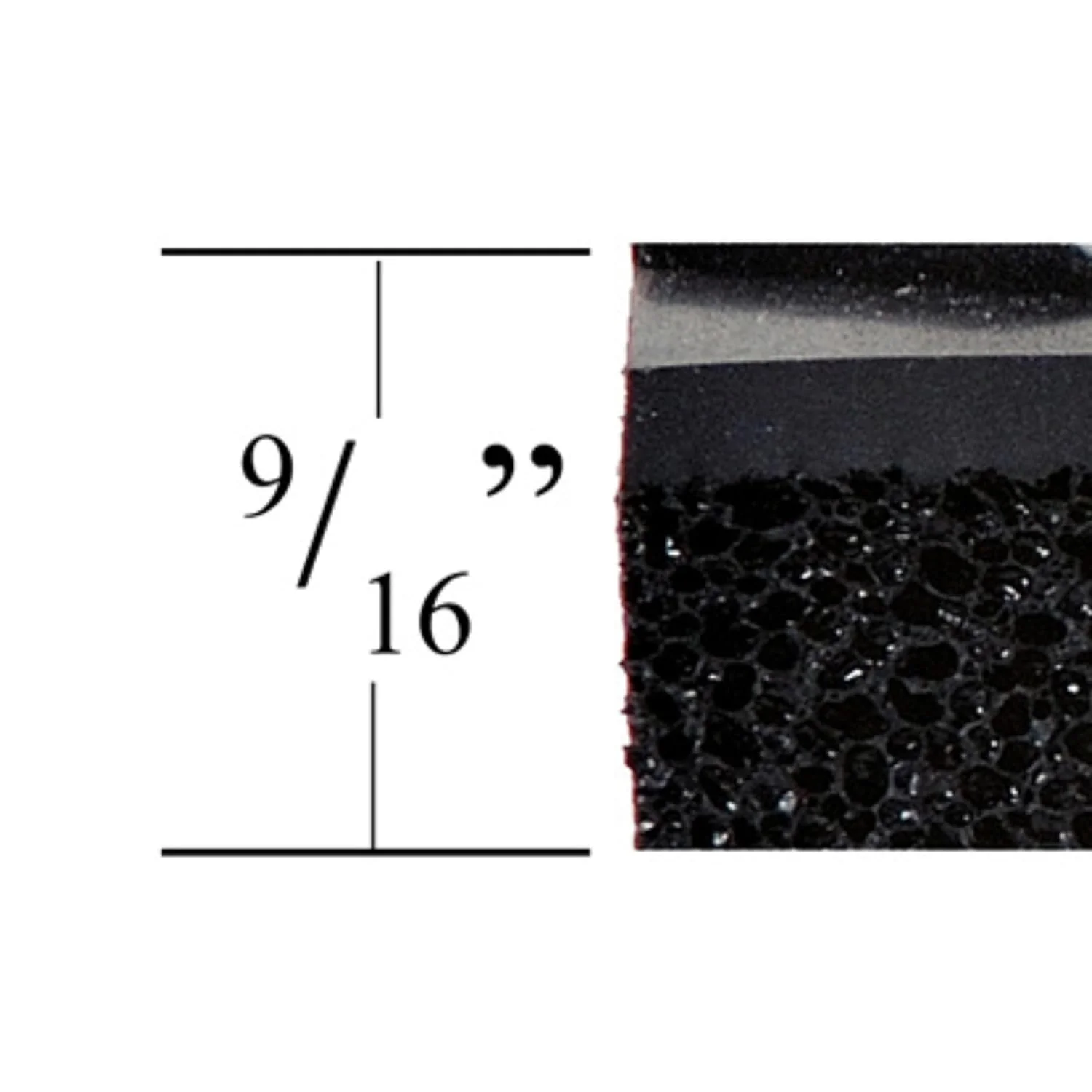 Durable Corporation-442S35BKY Vinyl Diamond-Dek Sponge Industrial Anti-Fgue Floor Mat, 3' x 5', Black with Yellow Border 60"L x 36"W x 0.6"Th Mat - Image 6