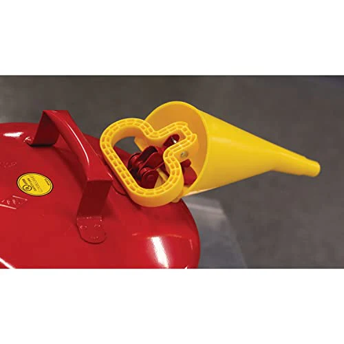 Eagle 1 Gallon Type I Green Safety Gas Can for Oil and Other Combustibles with Flame Arrester, Self-Closing Lid, and F-15 Funnel, Made in the USA, Galvanized Steel Flammable Storage Can, UI10FSG - Image 3
