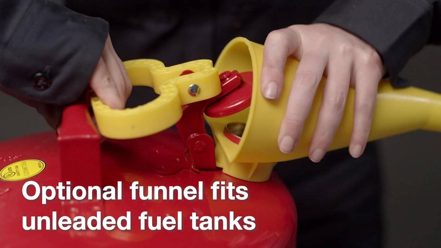 Eagle 2 Gallon Type I Green Safety Gas Can for Oil and Other Combustibles with Flame Arrester, Self-Closing Lid, and F-15 Funnel, Made in the USA, Galvanized Steel Flammable Storage Can, UI20FSG - Image 7