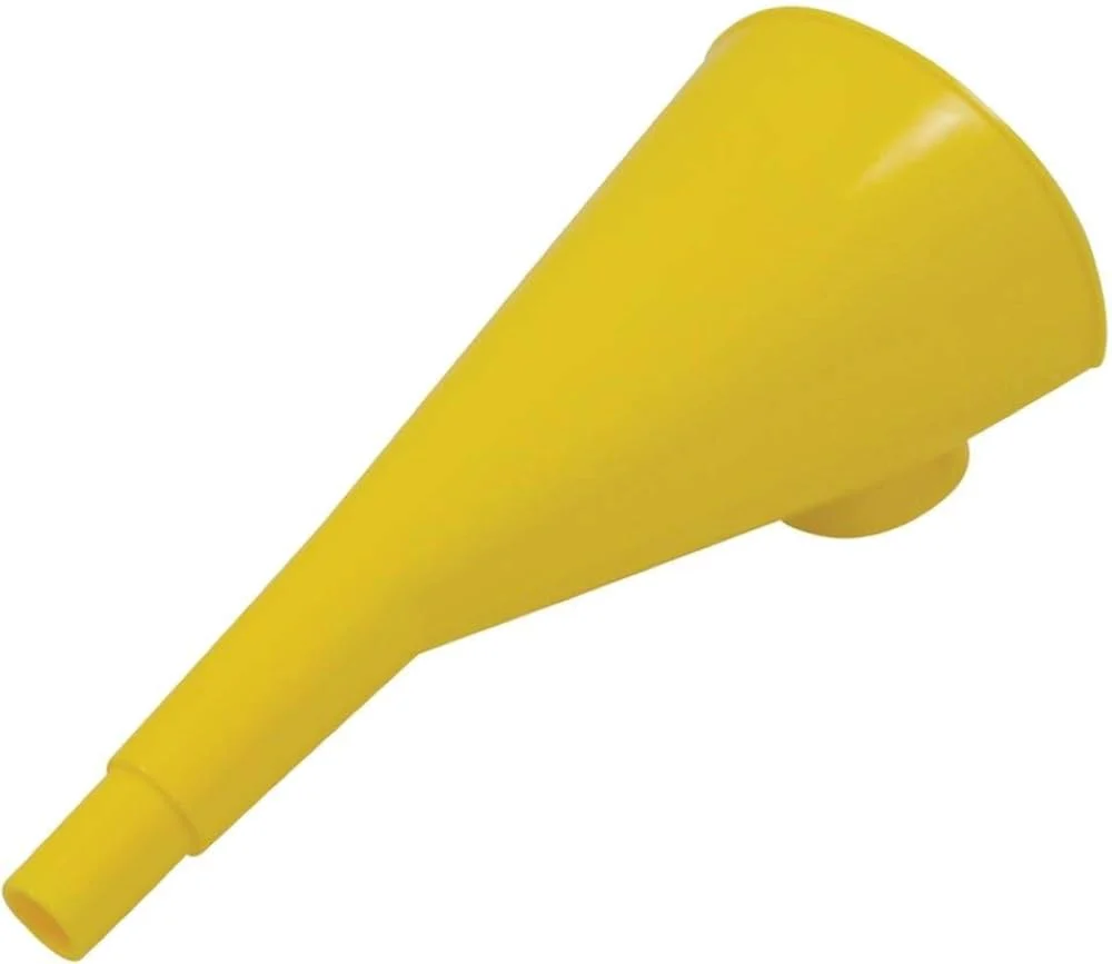 Eagle Plastic Funnel for Type I Metal Safety Cans, 5"x 7"x 12", Made of Chemically Resistant High-Density Polyethylene, Yellow, Made in The USA, F15FUN - Image 8